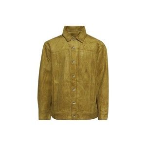 Drkshdw By Rick Owens Jumbo Worker Jacket Ochre - NWT